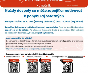 Aktuality /  Kampaň Vyzvi srdce k pohybu - foto