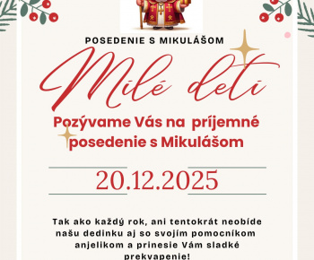 Aktuality / Mikulášske posedenie - foto