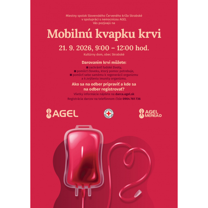 Mobilná kvapka krvi