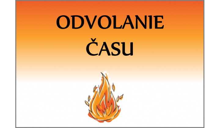 Odvolanie času zvýšeného nebezpečenstva vzniku požiaru