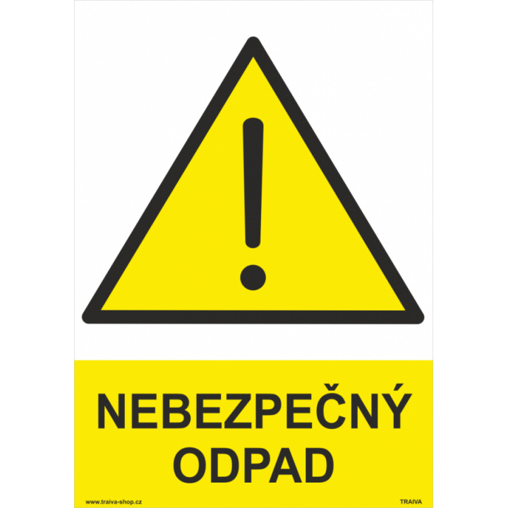 Oznam o zbere nebezpečného odpadu