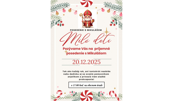 Posedenie s MIKULÁŠOM