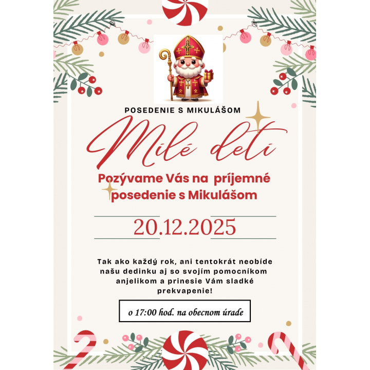 Posedenie s MIKULÁŠOM