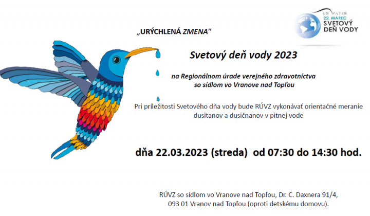 Svetový deň vody 2023